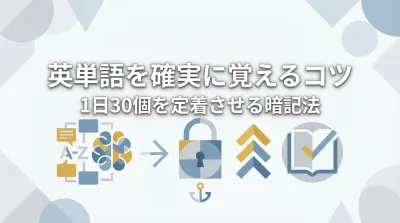英単語を確実に覚えるコツ｜1日30個を定着させる暗記法